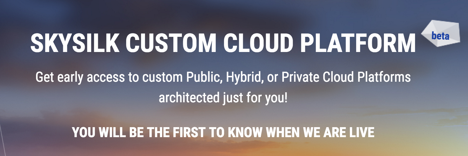 Cloud Platform, Beta Launch, Cloud Services, Free Cloud Resources
