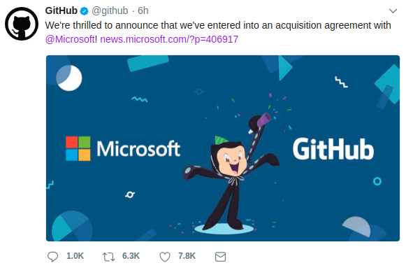 microsoft acquires github