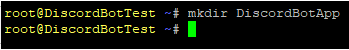 Make Discord bot App Directory on the VPS