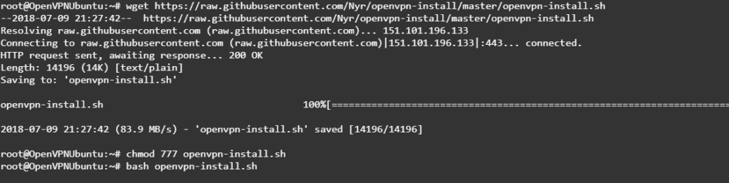 OpenVPN permissions