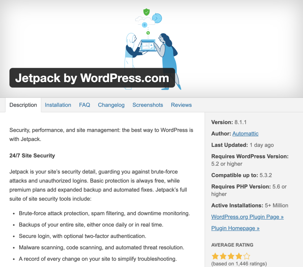 10 must-have wordpress plugins for 2020: jetpack