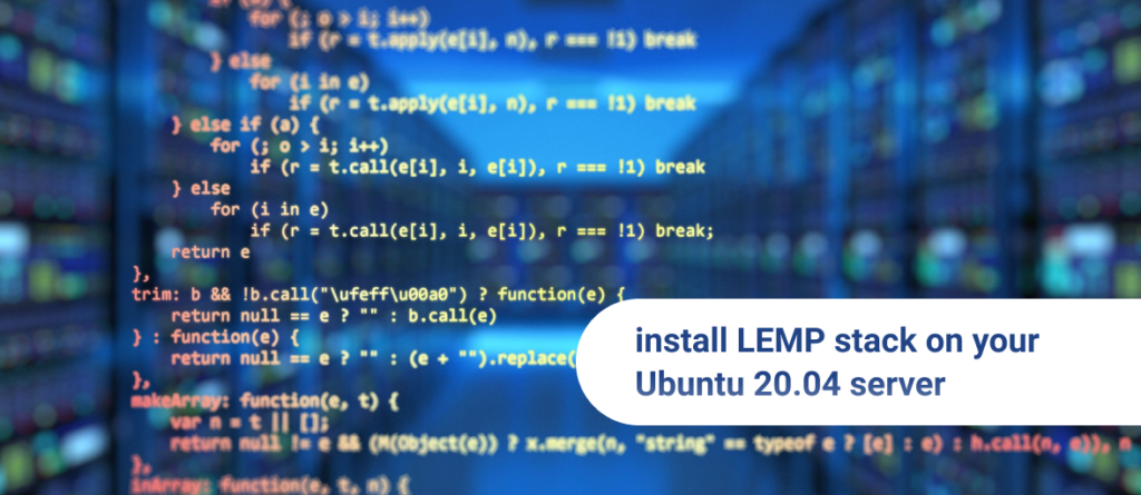 install LEMP stack on your Ubuntu 20.04 server